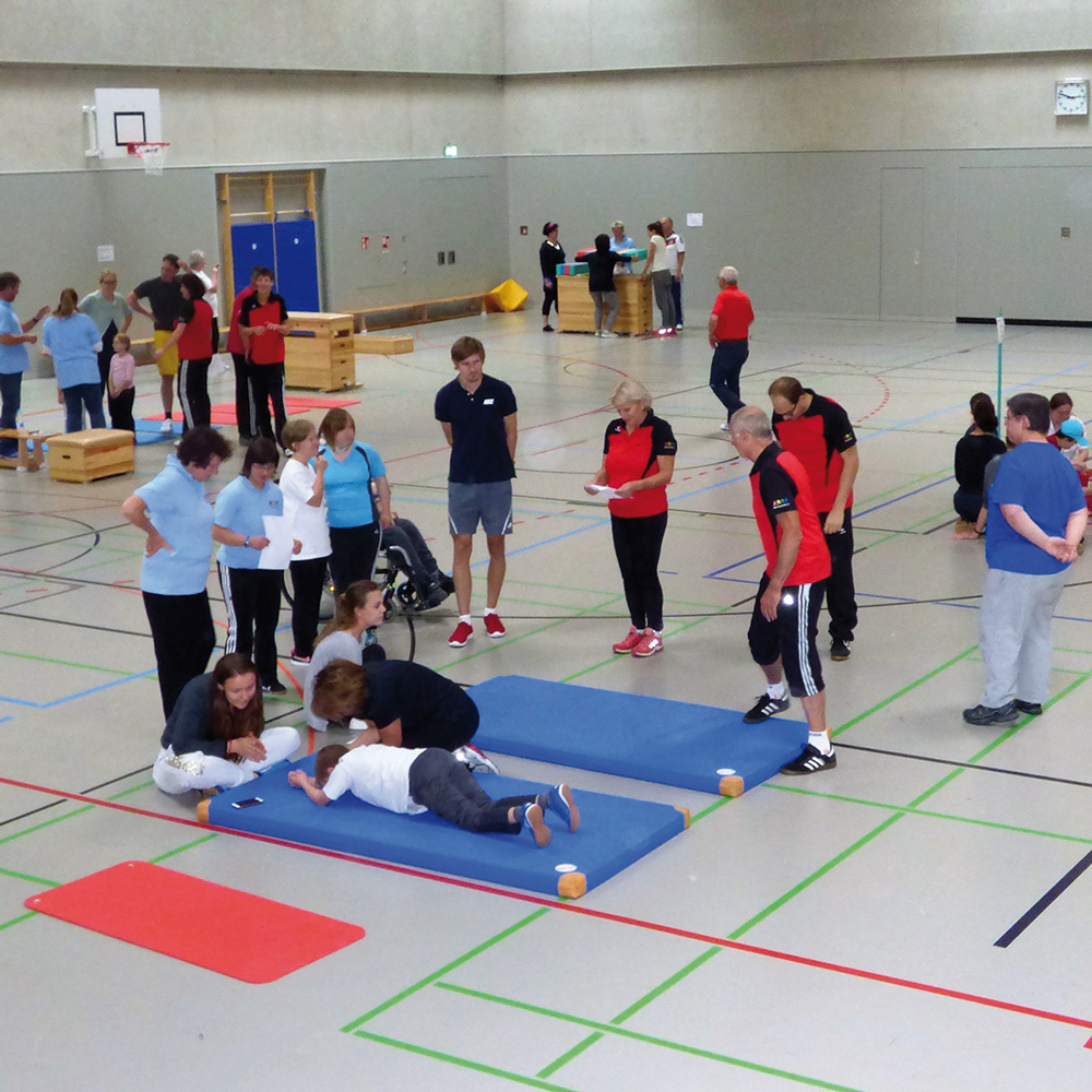 Gruppenbild vom Sportfest