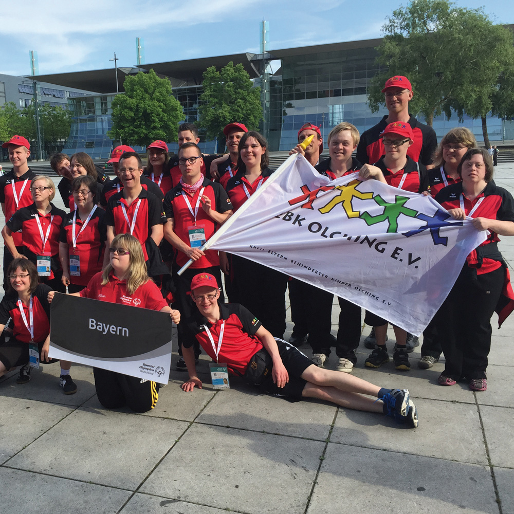 Gruppenbild des Vereins EBK Olching e.V.